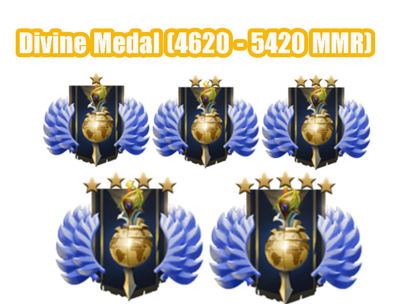 Divine Medal (4620 - 5420 MMR)